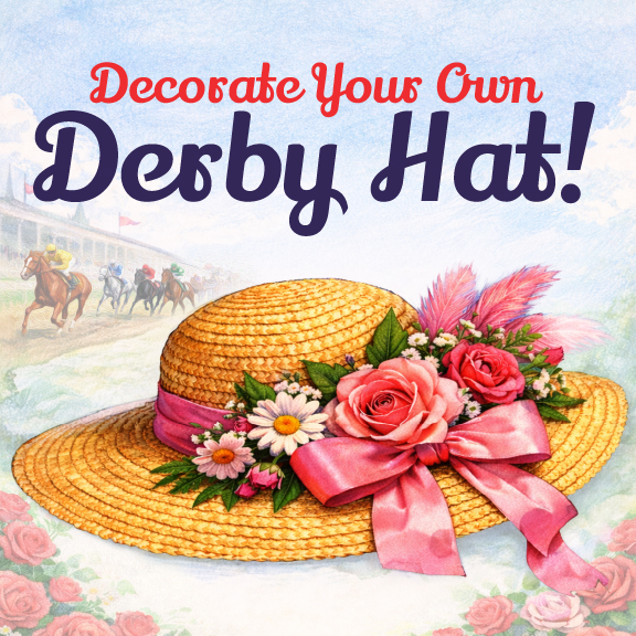Featured image for “Derby Hat Decorating • 4/29”