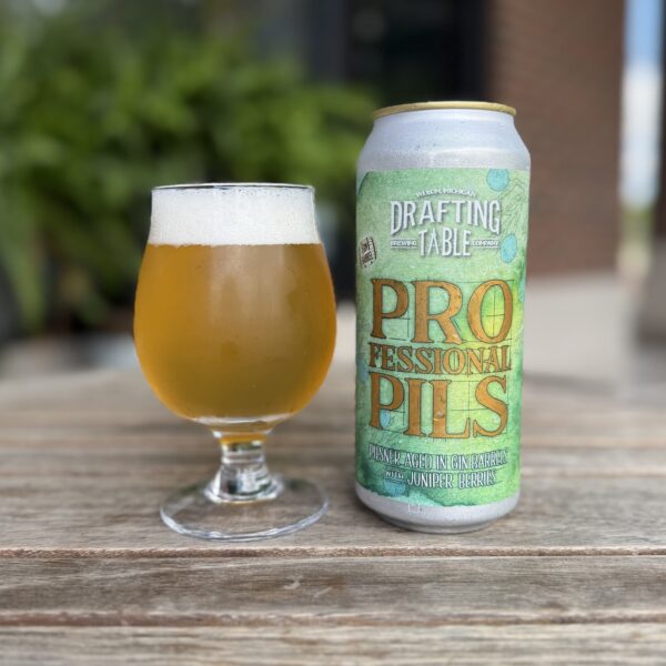 16oz Can- Gin Barrel Professional Pils